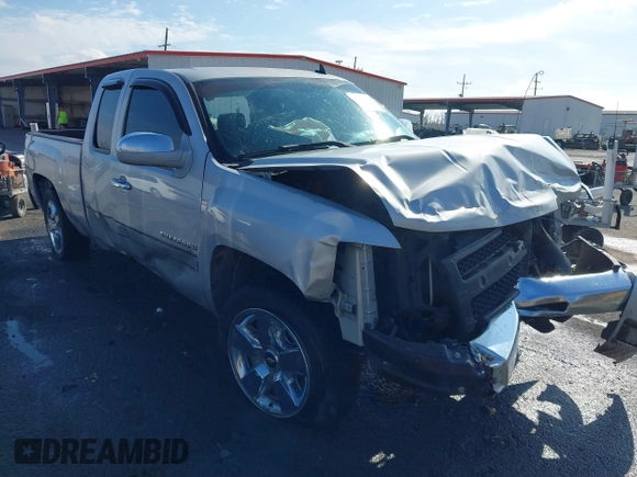 2010 Chevrolet Silverado 1500 LT with VIN 1GCSCSE04AZ116383, listed as a IAAI auction lot 41508799 with 168,530 mi miles and . Bid and sale history available at DreamBid. Image 1.