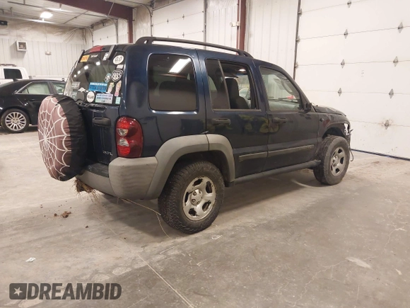 2007 Jeep Liberty Sport with VIN 1J4GL48K67W512690, listed as a IAAI auction lot 41842121 with 199,540 mi miles. Bid and sale history available at carsss.com. Image 4.