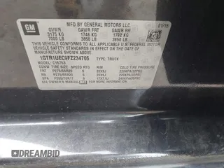 2015 GMC Sierra 1500 SLE z VIN 1GTR1UEC9FZ234706, wystawiony jako IAAI lot #42129810 z przebiegiem 167 880 mil mil oraz . Historia ofert i sprzedaży dostępna na DreamBid. Obrazek 9.