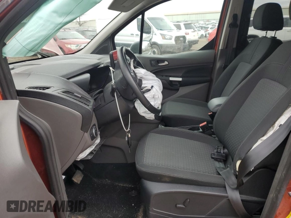 2022 Ford Transit Connect XLT with VIN NM0GE9F25N1509870, listed as a Copart auction lot 50624425 with 14,851 mi miles and Clean title. Bid and sale history available at DreamBid. Image 7.