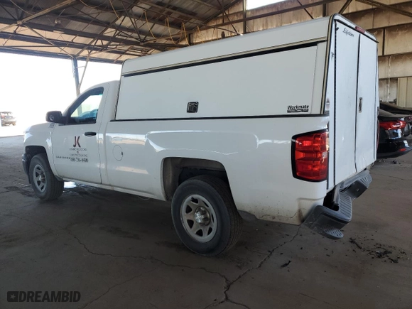2015 Chevrolet Silverado 1500 Work Truck with VIN 1GCNCPEH4FZ241360, listed as a Copart auction lot 88714975 with 198,839 mi miles and Salvage Title. Bid and sale history available at carsss.com. Image 2.