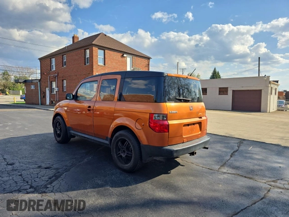 2006 Honda Element EX-P with VIN 5J6YH28766L015693, listed as a Copart auction lot 54615155 with 260,081 mi miles and Clean Title. Bid and sale history available at DreamBid. Image 3.