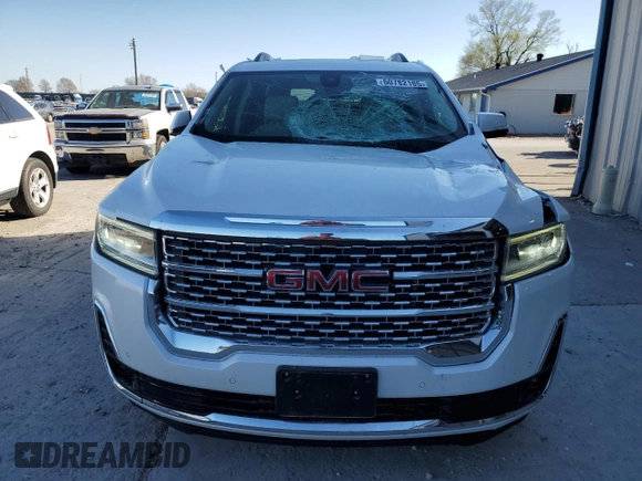 2021 GMC Acadia Denali с VIN 1GKKNPLS8MZ123860, выставлен на аукционе Copart как лот 50782185 с пробегом 38 043 миль миль и Списание • Salvage title. История ставок и продаж доступна на DreamBid. Изображение 5.