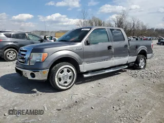 2010 Ford F-150 XL with VIN 1FTFW1CVXAFC48051, listed as a Copart auction lot 50424915 with 179,373 mi miles and Salvage Title. Bid and sale history available at carsss.com. Image 1.