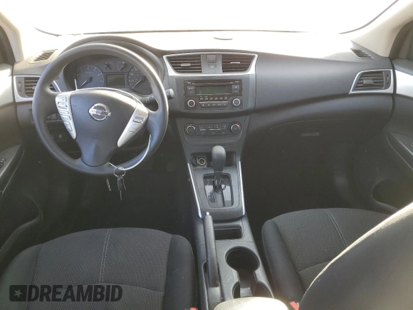 2017 Nissan Sentra S with VIN 3N1AB7AP6HY333360, listed as a Copart auction lot 46639385 with 106,575 mi miles and Salvage Title. Bid and sale history available at DreamBid. Image 8.