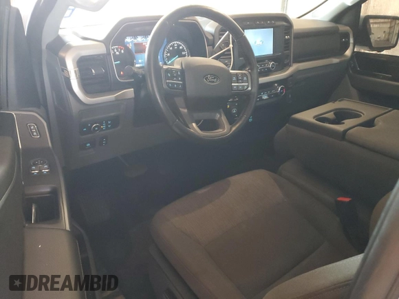 2022 Ford F-150 XL with VIN 1FTMF1E56NKE12445, listed as a Copart auction lot 81896314 with 60,968 mi miles and Salvage Title. Bid and sale history available at DreamBid. Image 8.