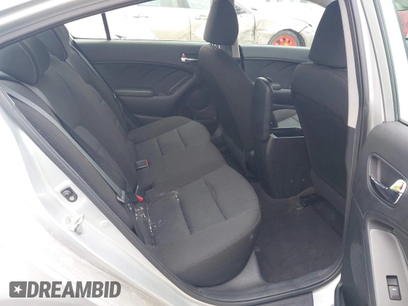 2014 Kia Forte LX with VIN KNAFK4A6XE5252182, listed as a IAAI auction lot 41809127 with 1 mi miles. Bid and sale history available at carsss.com. Image 8.