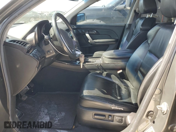 2007 Acura MDX with VIN 2HNYD28257H541599, listed as a Copart auction lot 52985525 with 98,835 mi miles and Salvage Title. Bid and sale history available at carsss.com. Image 7.