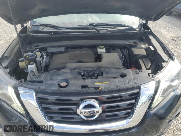 2019 Nissan Pathfinder SV with VIN 5N1DR2MN2KC632021, listed as a Copart auction lot 52461155 with 111,514 mi miles and Salvage title. Bid and sale history available at DreamBid. Image 12.