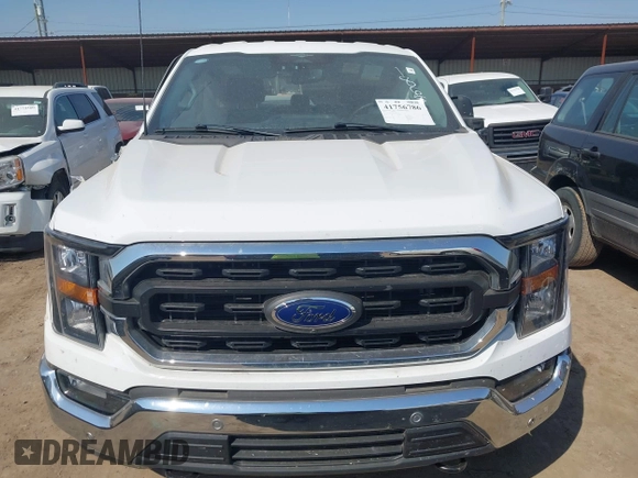 2023 Ford F-150 XL with VIN 1FTFW1E5XPKE18681, listed as a IAAI auction lot 41756786 with 40,101 mi miles. Bid and sale history available at carsss.com. Image 12.