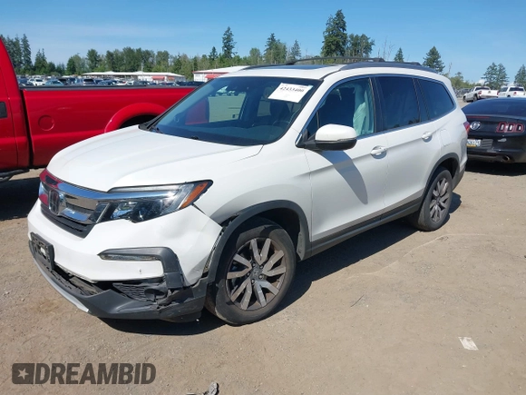 2020 Honda Pilot EX-L z VIN 5FNYF6H56LB010316, wystawiony jako IAAI lot #42433400 z przebiegiem 48 764 mil mil oraz . Historia ofert i sprzedaży dostępna na DreamBid. Obrazek 17.