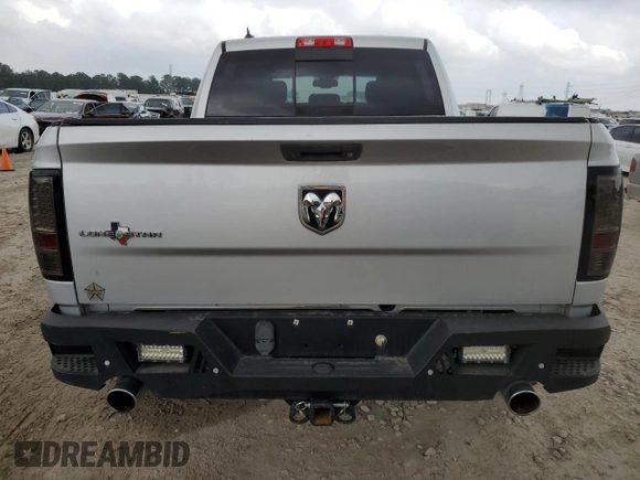 2015 Ram 1500 Lone Star with VIN 1C6RR6LT7FS604915, listed as a Copart auction lot 51241275 with 166,586 mi miles and Salvage title. Bid and sale history available at DreamBid. Image 6.