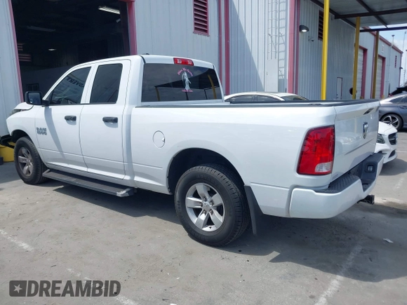 2018 Ram 1500 Tradesman with VIN 1C6RR6FG8JS166266, listed as a IAAI auction lot 42128397 with 76,106 mi miles and . Bid and sale history available at DreamBid. Image 3.