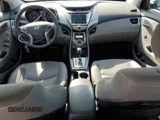 2013 Hyundai Elantra Limited with VIN KMHDH4AE3DU503348, listed as a Copart auction lot 54645915 with 49,372 mi miles and Salvage Title. Bid and sale history available at DreamBid. Image 8.