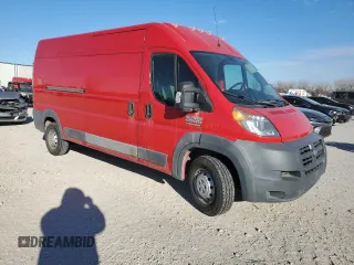 2015 Ram ProMaster Cargo with VIN 3C6TRVDG5FE520919, listed as a Copart auction lot 82394204 with 202,370 mi miles and Salvage Title. Bid and sale history available at carsss.com. Image 4.