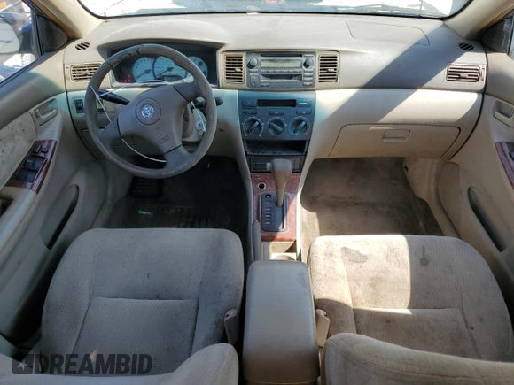 2004 Toyota Corolla CE with VIN JTDBR32EX40052802, listed as a Copart auction lot 55020115 with 239,999 mi miles and Clean Title. Bid and sale history available at DreamBid. Image 8.