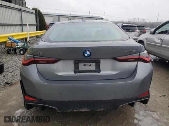 2023 BMW i4 eDrive35 z VIN WBY43AW05PFP52093, wystawiony jako Copart lot #47108575 z przebiegiem 20 437 mil mil oraz Szkoda całkowita • Salvage title. Historia ofert i sprzedaży dostępna na DreamBid. Obrazek 6.