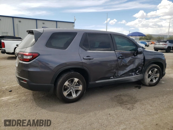 2024 Honda Pilot EX-L 7 Passenger with VIN 5FNYG1H57RB007661, listed as a Copart auction lot 72718214 with 19,478 mi miles and Salvage Title. Bid and sale history available at carsss.com. Image 3.
