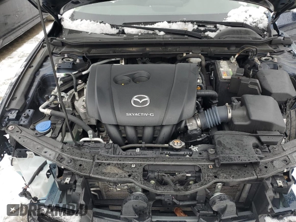 2021 Mazda 3 Select with VIN 3MZBPBBL1MM251715, listed as a Copart auction lot 46135775 with 37,917 mi miles and Salvage Title. Bid and sale history available at carsss.com. Image 11.