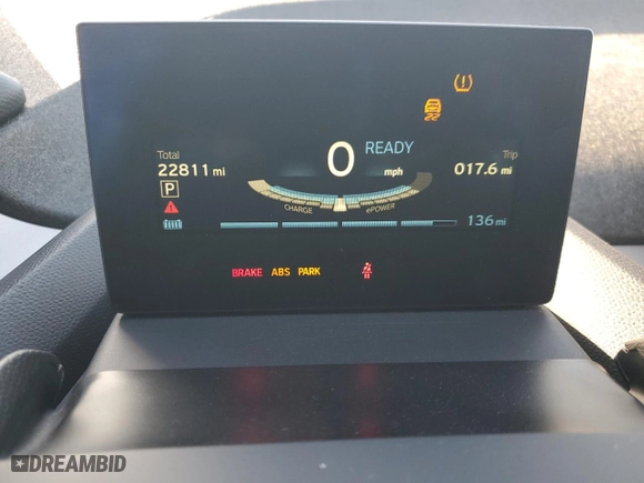 2018 BMW i3 with VIN WBY7Z2C5XJVE61817, listed as a Copart auction lot 89173665 with 22,811 mi miles and Salvage Title. Bid and sale history available at carsss.com. Image 9.