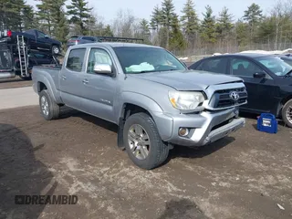 2015 Toyota Tacoma with VIN 3TMMU4FN7FM075543, listed as a IAAI auction lot 41761520 with 107,230 mi miles. Bid and sale history available at carsss.com. Image 1.