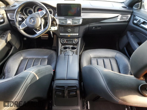 2016 Mercedes-Benz CLS with VIN WDDLJ9BB8GA169013, listed as a Copart auction lot 82627524 with 47,484 mi miles and Salvage Title. Bid and sale history available at carsss.com. Image 8.
