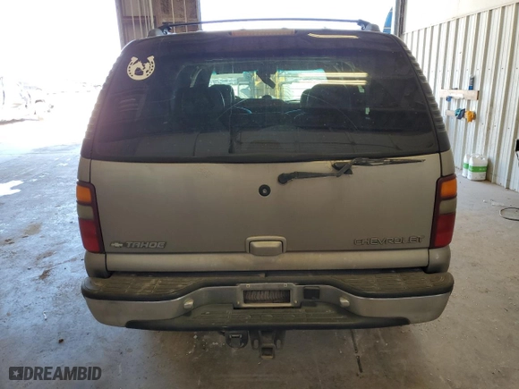 2001 Chevrolet Tahoe LS with VIN 1GNEK13T71J105844, listed as a Copart auction lot 50766545 with 159,488 mi miles and Salvage Title. Bid and sale history available at carsss.com. Image 6.