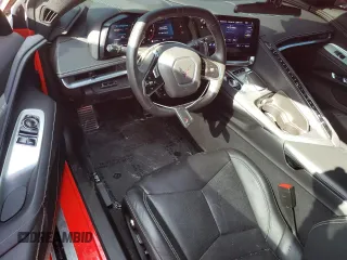 2021 Chevrolet Corvette 2LT with VIN 1G1YB2D42M5119272, listed as a Copart auction lot 42431575 with 7,124 mi miles and Salvage Title. Bid and sale history available at carsss.com. Image 8.