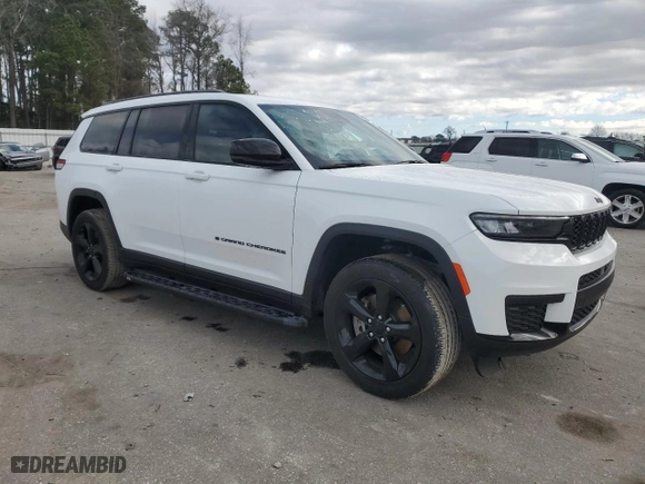 2023 Jeep Grand Cherokee L Altitude X with VIN 1C4RJKAGXP8900024, listed as a Copart auction lot 89332385 with 19,747 mi miles and Salvage Title. Bid and sale history available at carsss.com. Image 4.