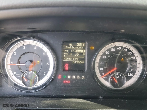 2018 Ram 1500 Express with VIN 1C6RR7FG4JS103204, listed as a Copart auction lot 49669825 with 81,985 mi miles and Clean Title. Bid and sale history available at carsss.com. Image 9.