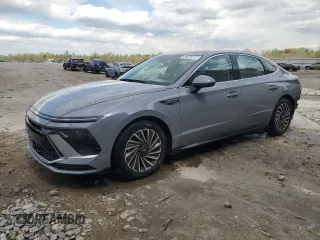 2024 Hyundai Sonata Hybrid SEL with VIN KMHL34JJ7RA096053, listed as a Copart auction lot 53102305 with 25,044 mi miles and Clean Title. Bid and sale history available at carsss.com. Image 1.