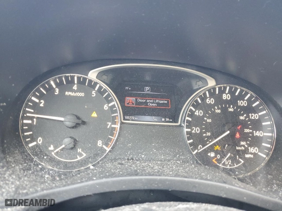 2020 Nissan Pathfinder SV with VIN 5N1DR2BN1LC624187, listed as a Copart auction lot 43918355 with 105,772 mi miles and Non Repairable. Bid and sale history available at carsss.com. Image 9.