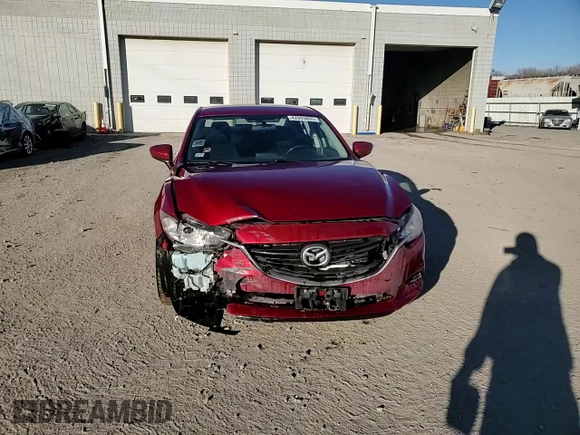 2016 Mazda 6 i Sport with VIN JM1GJ1U53G1480028, listed as a Copart auction lot 42093805 with 122,341 mi miles and Salvage Title. Bid and sale history available at DreamBid. Image 10.