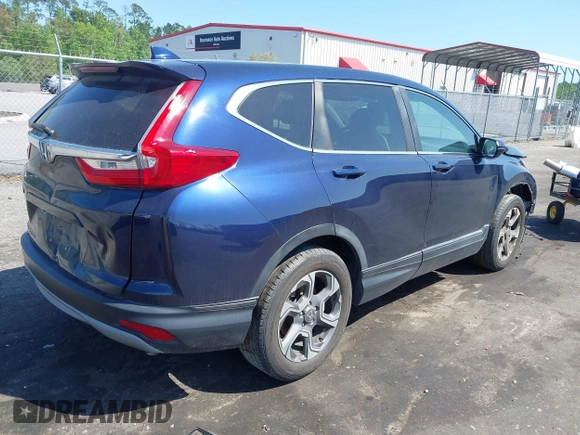 2018 Honda CR-V EX with VIN 5J6RW1H54JA012346, listed as a IAAI auction lot 41947345 with 173,012 mi miles. Bid and sale history available at carsss.com. Image 4.
