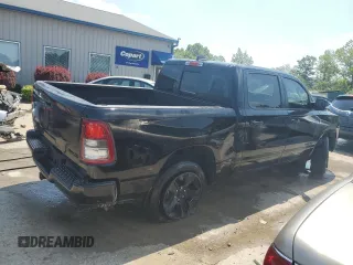 2022 Ram 1500 Big Horn with VIN 1C6RRFFG6NN283316, listed as a Copart auction lot 62419314 with 40,848 mi miles and Salvage Title. Bid and sale history available at carsss.com. Image 3.