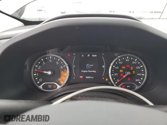 2017 Jeep Renegade Latitude with VIN ZACCJBBB1HPF66713, listed as a Copart auction lot 51948275 with 63,091 mi miles and Salvage Title. Bid and sale history available at carsss.com. Image 9.