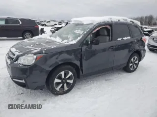 2018 Subaru Forester Premium with VIN JF2SJAGC6JH581326, listed as a Copart auction lot 87641075 with 76,361 mi miles and Clean Title. Bid and sale history available at DreamBid. Image 1.