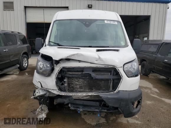 2024 Ford Transit Cargo with VIN 1FTBR1C80RKA15590, listed as a Copart auction lot 47407495 with 28,463 mi miles and Salvage Title. Bid and sale history available at DreamBid. Image 5.