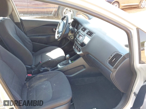 2016 Kia Rio LX with VIN KNADM5A31G6651718, listed as a IAAI auction lot 42056210 with 228,381 mi miles and . Bid and sale history available at DreamBid. Image 5.
