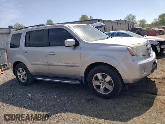 2011 Honda Pilot EX-L with VIN 5FNYF3H65BB048089, listed as a Copart auction lot 54144045 with 246,881 mi miles and Salvage Title. Bid and sale history available at carsss.com. Image 4.