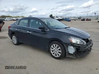 2017 Nissan Sentra S with VIN 3N1AB7AP7HY226074, listed as a Copart auction lot 52206765 with 79,687 mi miles and Salvage Title. Bid and sale history available at DreamBid. Image 4.