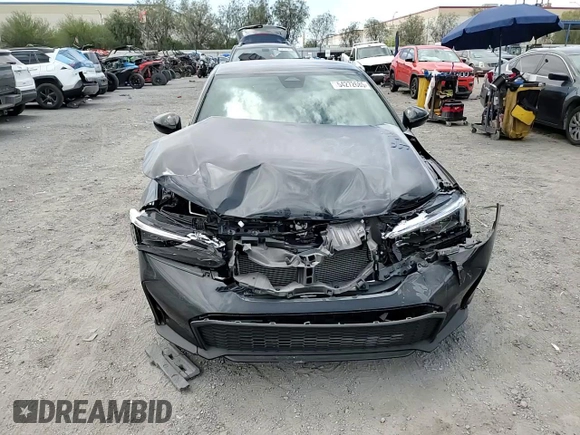 2025 Honda Civic Sport with VIN 2HGFE2F57SH565582, listed as a Copart auction lot 54272685 with 2,902 mi miles and Salvage title. Bid and sale history available at DreamBid. Image 13.