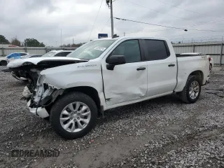 2022 Chevrolet Silverado 1500 Custom with VIN 1GCPDBEK5NZ569941, listed as a Copart auction lot 82292514 with 17,191 mi miles and Salvage Title. Bid and sale history available at carsss.com. Image 1.