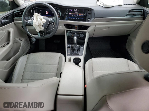2021 Volkswagen Jetta SEL with VIN 3VWE57BU7MM018544, listed as a Copart auction lot 55449705 with 89,045 mi miles and Salvage title. Bid and sale history available at DreamBid. Image 8.
