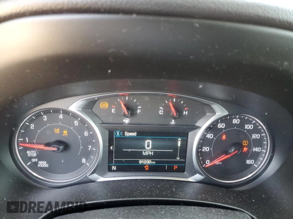 2018 GMC Terrain SLT with VIN 3GKALPEV5JL284131, listed as a Copart auction lot 53250595 with 91,230 mi miles and Salvage Title. Bid and sale history available at DreamBid. Image 9.