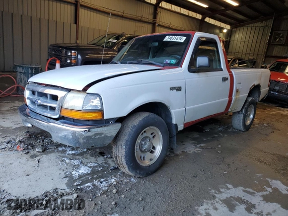 1999 Ford Ranger XL with VIN 1FTYR10C7XPB67854, listed as a Copart auction lot 86255294 with 169,102 mi miles and Salvage title. Bid and sale history available at DreamBid. Image 1.