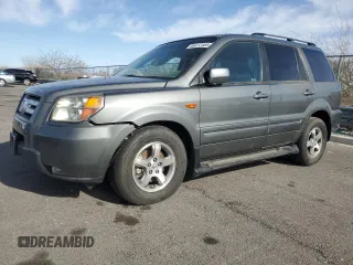 2007 Honda Pilot EX-L with VIN 5FNYF285X7B012648, listed as a Copart auction lot 48412465 with 124,941 mi miles and Salvage title. Bid and sale history available at DreamBid. Image 1.