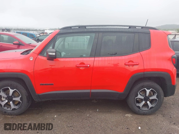 2019 Jeep Renegade Trailhawk with VIN ZACNJBC19KPK12456, listed as a IAAI auction lot 42418281 with 39,231 mi miles and . Bid and sale history available at DreamBid. Image 15.