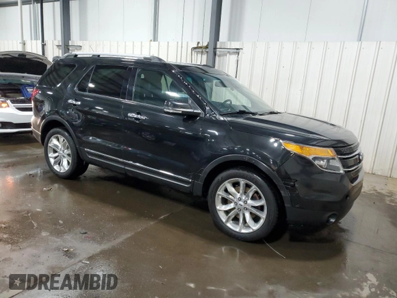 2015 Ford Explorer Limited with VIN 1FM5K8F85FGC39180, listed as a Copart auction lot 42633115 with 205,698 mi miles and Salvage Title. Bid and sale history available at DreamBid. Image 4.