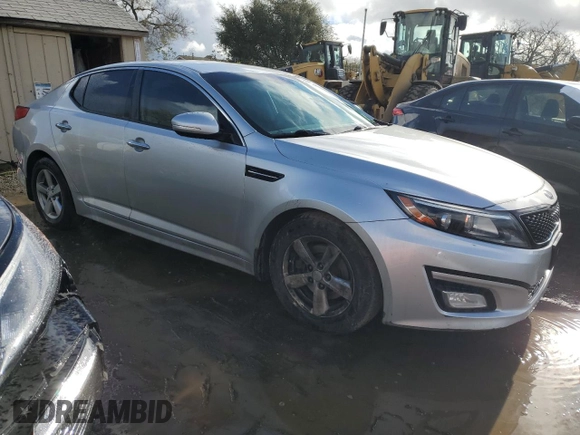 2014 Kia Optima LX with VIN KNAGM4A75E5495602, listed as a Copart auction lot 49712855 with 175,944 mi miles and Clean Title. Bid and sale history available at carsss.com. Image 4.